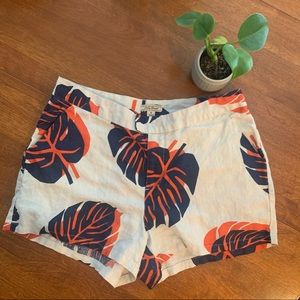Lucky Brand Monstera Leaf Shorts Size 6